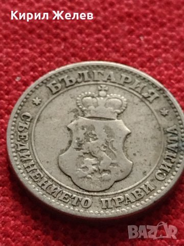 Стара монета над стогодишна 20 стотинки 1906г. Княжество България за колекция - 25069, снимка 7 - Нумизматика и бонистика - 35266252