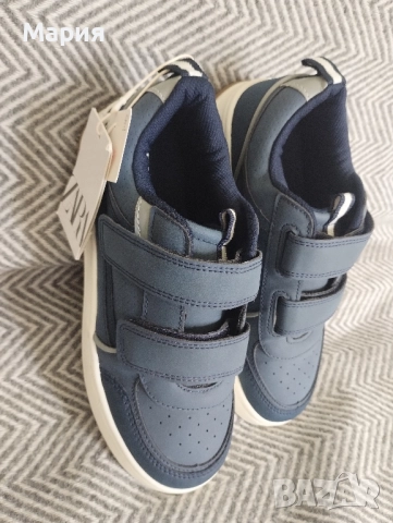 Zara кожени маратонки номер 34, снимка 3 - Детски маратонки - 52294507