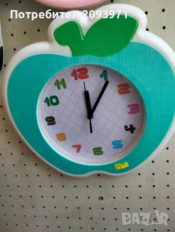 детски стенен часовник