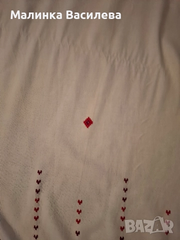 перде с Българска бродерия , снимка 2 - Антикварни и старинни предмети - 52336447