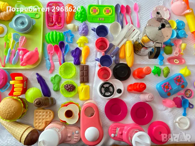 Играчки / аксесоари / прибори /сервиз за кухня, снимка 2 - Играчки за стая - 47619580