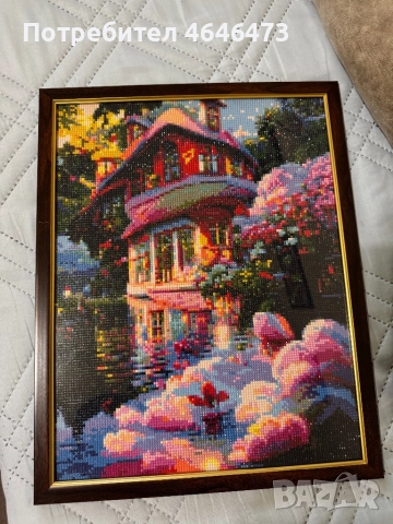 Диамантени гоблени с рамка размери 40*50, снимка 4 - Декорация за дома - 52368257