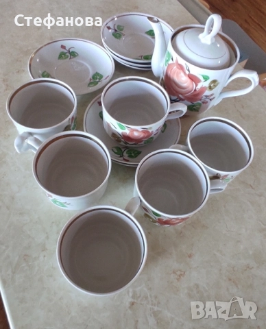 Порцеланови чаши Фабрика Нови пазар, снимка 4 - Чаши - 51823270