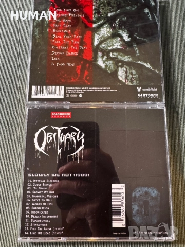 Obituary - Cannibal - Thanatos - Annihilated , снимка 6 - CD дискове - 51552910