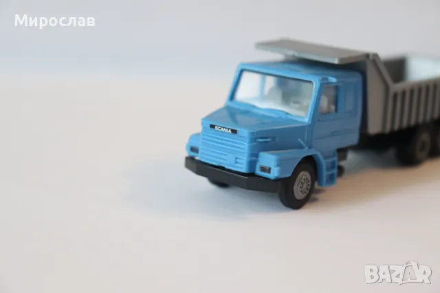 KIBRI??? 1:87 H0 SCANIA САМОСВАЛ МОДЕЛ КАМИОН, снимка 3 - Колекции - 50112387
