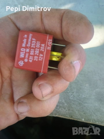 431951253f 20202001 Релеен модул за Volkswagen Beetle UK1311329-38, снимка 3 - Части - 51532677