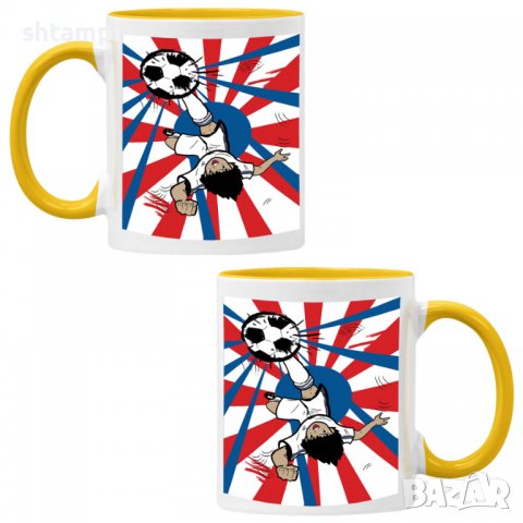 Чаша Captain Tsubasa 03,Керамична Чаша, Кафе Чай, Игра,Изненада,Подарък,Повод,Празник,Рожден Ден