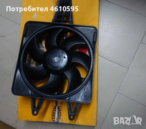 Вентилатор, охлаждане на двигателя Fiat Tipo, Tempra 1.8; 2.0, Uno 1.1; 1.5, Lancia Delta, Dedra 1.8, снимка 2 - Части - 51961255