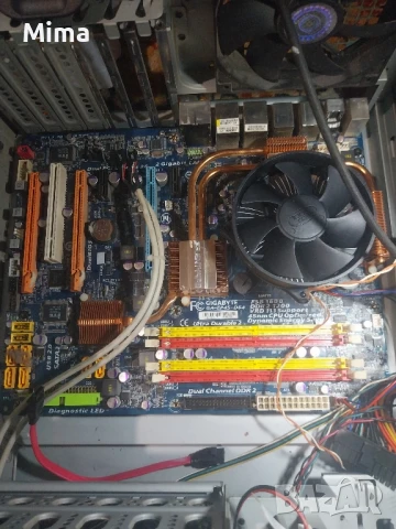 GIGABYTE GA-EP45-DS4 Дъно с процесор за компютър