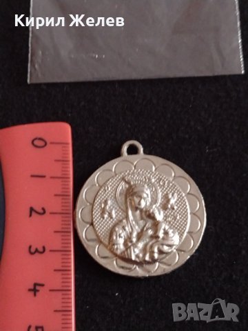 Сребриста ИКОНКА висулка медальон много красива стилна метална - 27006, снимка 6 - Колиета, медальони, синджири - 36586448