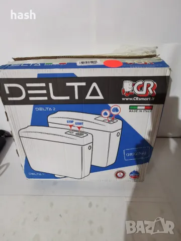 DELTA BOX 2 Вно казанче WC LT3/9 ПЪЛНО ДВОЙНО ОТТОЧВАНЕ С КРАН, снимка 3 - Други - 48564957