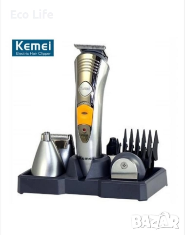 Машинка за бръснене и подстригване 7в1 Kemei KM-580А