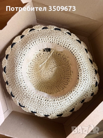 Дамска плажна шапка HristoS, снимка 4 - Шапки - 51725503