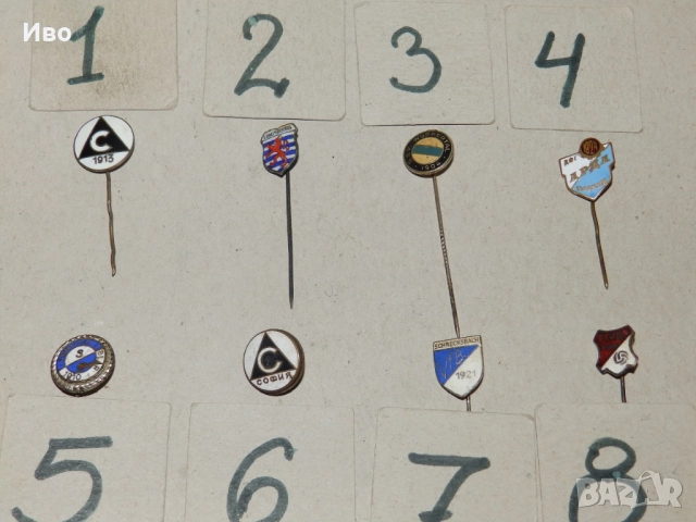 Футболни значки, снимка 2 - Колекции - 52566457