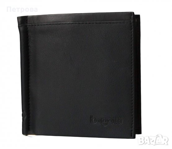 Bugatti Veloce Dollar Сlip черен портфейл