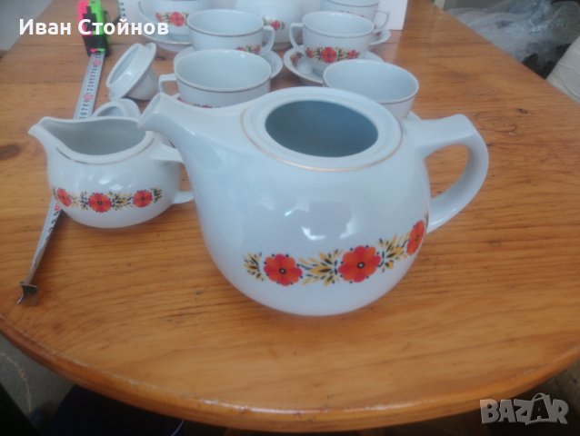 Български порцеланов сервиз , снимка 7 - Сервизи - 36891780
