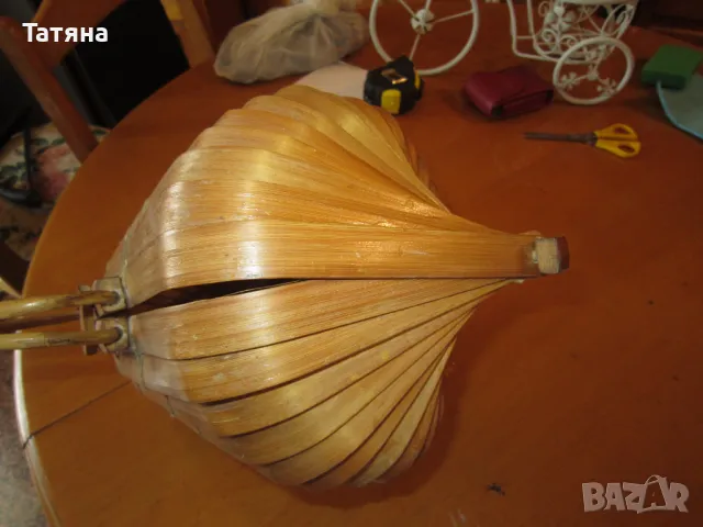 чанта  /КОШНИЦА /от бамбук ;ШАПКА ;, снимка 2 - Чанти - 14023923