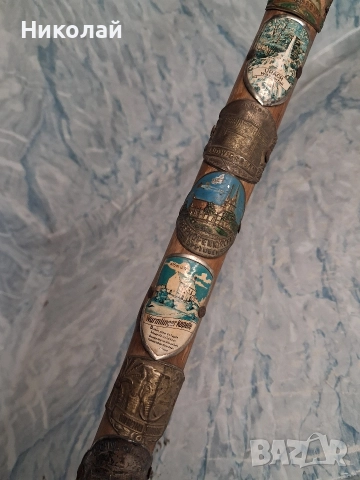 Стар Туристически Бастун , снимка 10 - Антикварни и старинни предмети - 52860787