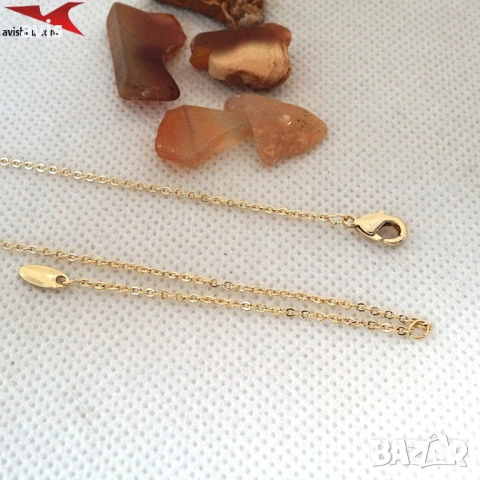 Колие с 14К златно покритие 274095, снимка 2 - Колиета, медальони, синджири - 52864212