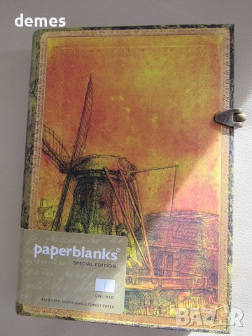 Луксозна тетрадка-дневник, тефтер Paperblanks Rembrandt, нов, снимка 1 - Други - 44120278