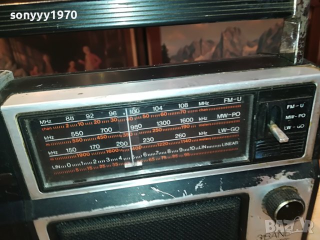 schneider 8193-made in finland внос france 2612221610, снимка 5 - Радиокасетофони, транзистори - 39112467