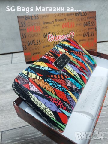 Guess дамско портмоне дамски портфейл код 275, снимка 6 - Портфейли, портмонета - 44116751