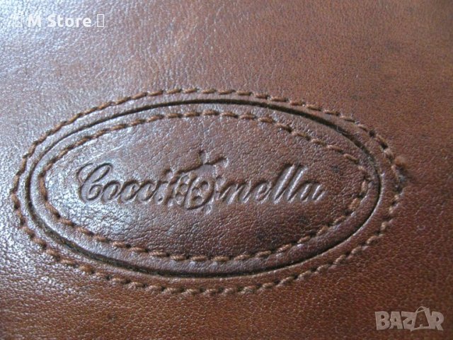 Cocinella мини дамска чанта естествена кожа, снимка 3 - Чанти - 33198338