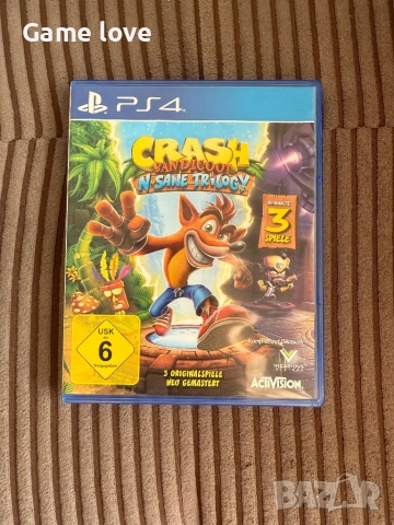 Crash Bandicoot trilogy ps4 PlayStation 4