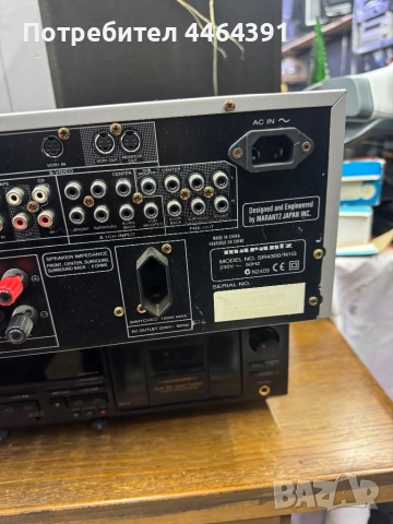Усилвател marantz, снимка 10 - Ресийвъри, усилватели, смесителни пултове - 52466203