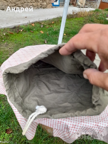 Стара брезентова мешка,чохъл, снимка 2 - Антикварни и старинни предмети - 52949089