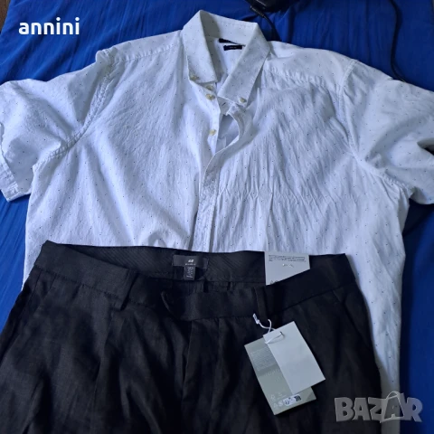 нови черни къси мъжки панталони  раз 32 и 34 ЛЕНЕНИ, снимка 6 - Къси панталони - 49286005