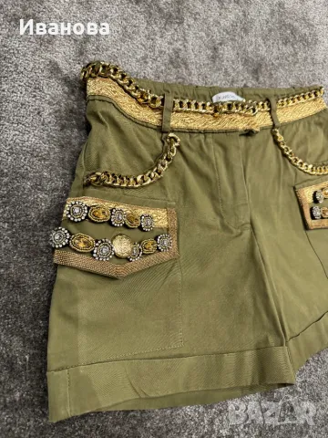 Дамски къси панталонки FLAVIO CASTELLANI, снимка 4 - Къси панталони и бермуди - 49322730