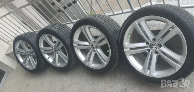 Джанти Mallory 19"с зимни гуми от VW Tiguan R Line®, снимка 3 - Гуми и джанти - 51385562