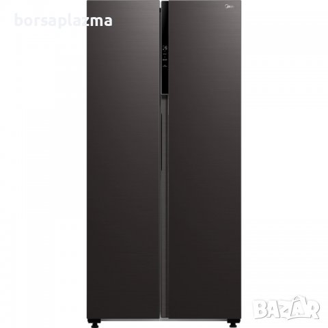 Двукрилен хладилник Side by Side MIDEA MDRS619FGF28, 460 л, Клас F, Инверторен компресор, Display, T