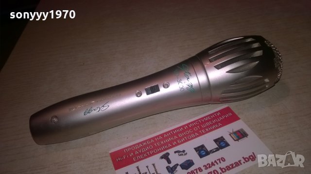 stagg professional microphone-метален-внос франция, снимка 8 - Микрофони - 27737691