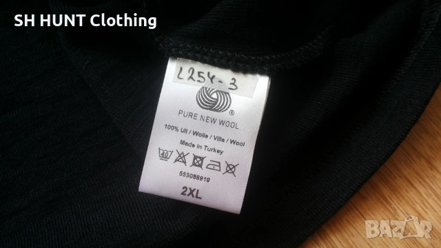 Dressmann Thermo Underwear 100% Merino Wool размер XL / XXL термо блуза - 1862, снимка 8 - Екипировка - 53090374