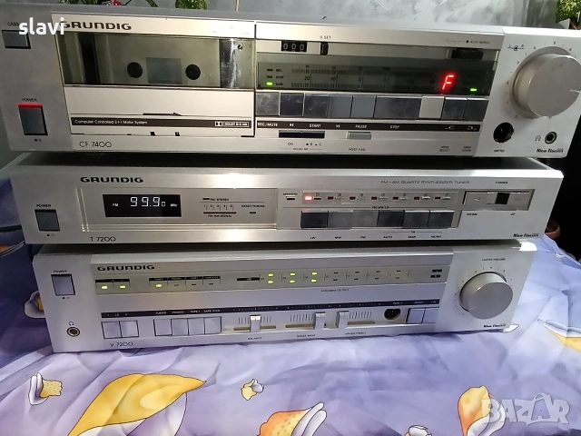 Сет GRUNDING V-7200 T -7200 , снимка 4 - Ресийвъри, усилватели, смесителни пултове - 52858905