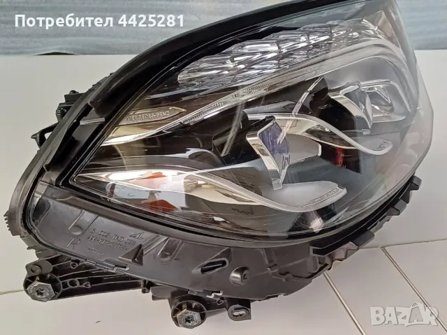 фар ляв и десен Mercedes GLS X166 model 2015-2019 г. #1018V #1019V, снимка 2 - Части - 49636135