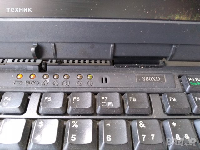 Продавам ретро стар работещ лаптоп IBM Антика Уникат Инвестиция , снимка 2 - Лаптопи за дома - 33459298