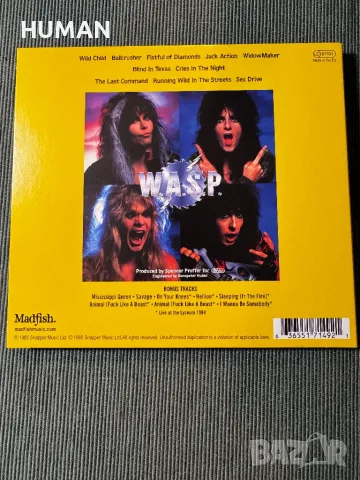 W.A.S.P., снимка 4 - CD дискове - 49989442