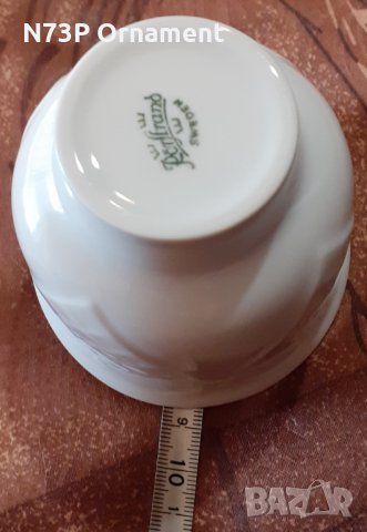 ПОРЦЕЛАНОВА ЧАША. СВЕЩНИК. RORSTRAND. SWEDEN. , снимка 3 - Колекции - 32908817