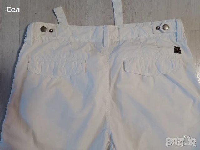 Мъжки спортно-елегантен бял панталон s'Oliver 34, снимка 3 - Панталони - 49944007