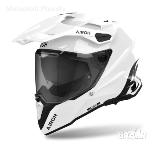 Онлайн промоция НОВО Airoh Каска Commander 2 Color White Gloss, снимка 5 - Аксесоари и консумативи - 51675318