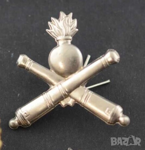 Военен  вензел  артилерист Българска армия - за ценители и колекционери.