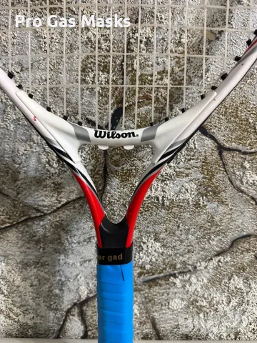 Тенис ракета Tennis Racquet 23 Wilson Steam за деца Kids Children само за 40 лв, снимка 2 - Тенис - 49392203