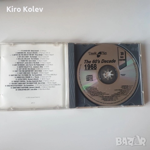 The Sixties Decade 1968 (20 Hits) cd, снимка 2 - CD дискове - 51861623