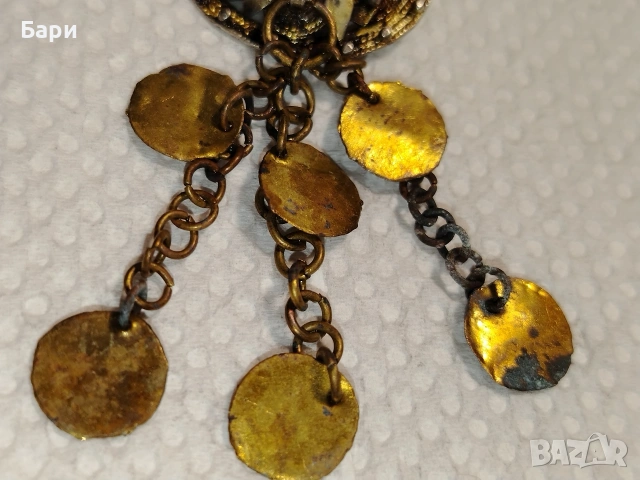 КРАСИВА ВЪЗРОЖДЕНСКА ИГЛА ЗА КОСА ХIX ВЕК, снимка 8 - Други ценни предмети - 53432608