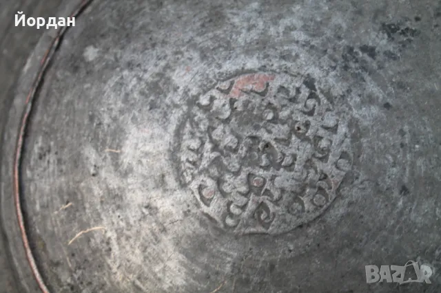 Стара медна чиния от ''Османската империя'', снимка 10 - Антикварни и старинни предмети - 48619487