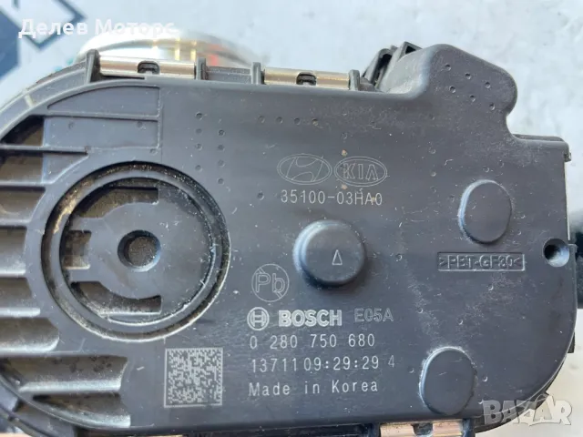 35100-03HA0, 0280750680 дросел клапа от Hyundai Kona 1. 6 T-GDI hybrid, 2020 г., двигател G4LE, снимка 3 - Части - 50373575