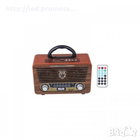 Ретро радио MEIER M-115BT - Bluetooth Usb Sd Fm, снимка 4 - MP3 и MP4 плеъри - 33035578